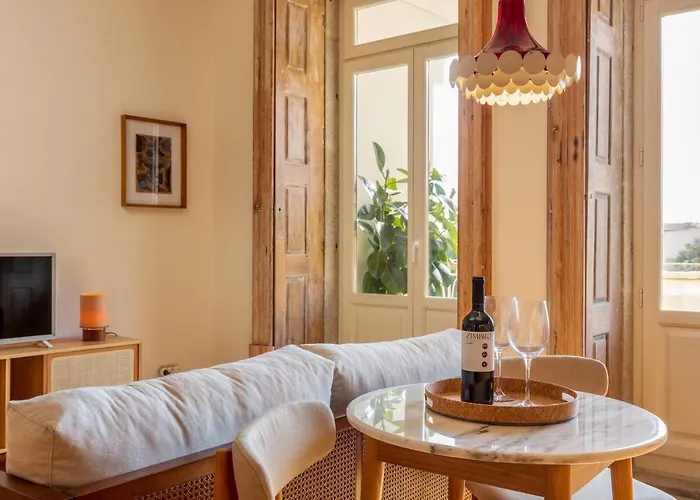 Daire Tripas-coracao, Cordoaria River View, Garden View Or Loft